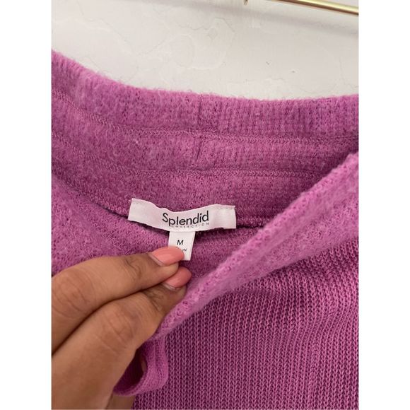 SPLENDID Alpine Rib Knit Joggers Size Medium NWT - Picture 8 of 9